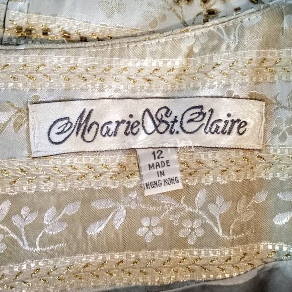 Vintage Marie St. Claire Beaded Embroidered Top - Picture 4 of 6